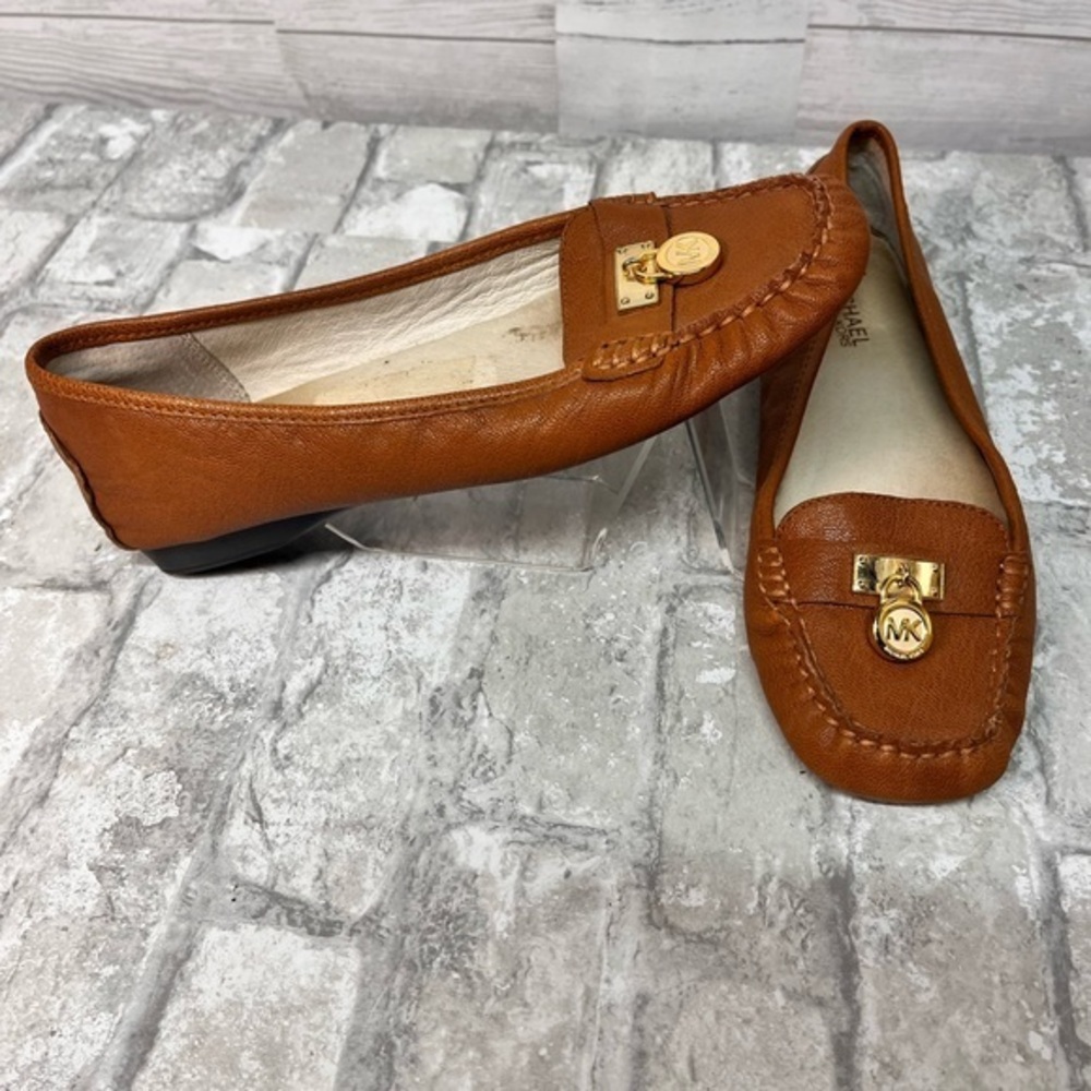 Michael Kors Size 8 Tan Women's Moccasin Loafers - Picture 6 of 6